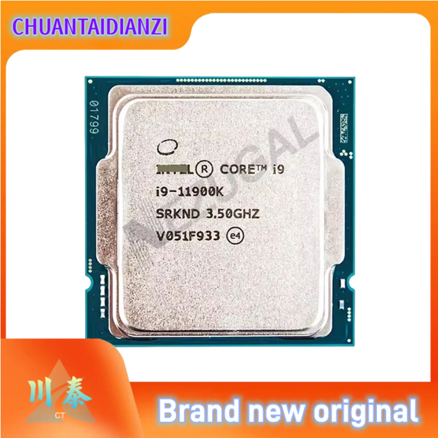 

I9-11900K I9 11900K SRKND 3.50 up to 5.30 Ghz Eight Core 16M 125W LGA1200 CPU processor