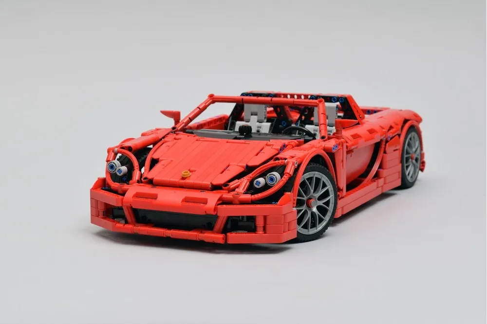 

MOC-113339 • 1665 parts Racing Supercar Model Building Blocks Speed Vehicle Bricks Toys Children Adults Assembly Christmas Gifts
