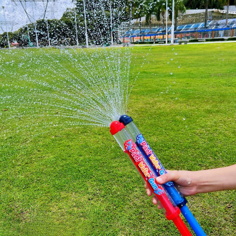 Pistola de agua de fuegos artificiales de 35cm, gran capacidad, extraíble, para niños, verano, playa, piscina, juego de agua, fiesta, pistola rociadora, pistola de agua de fuegos artificiales