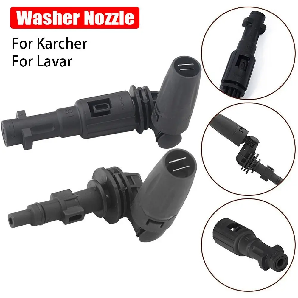 

1Pcs Adjustable Angle Washer Nozzle 360° Rotating Car Washing High Pressure Cleaner Nozzle for Karcher Lavor Series Universal