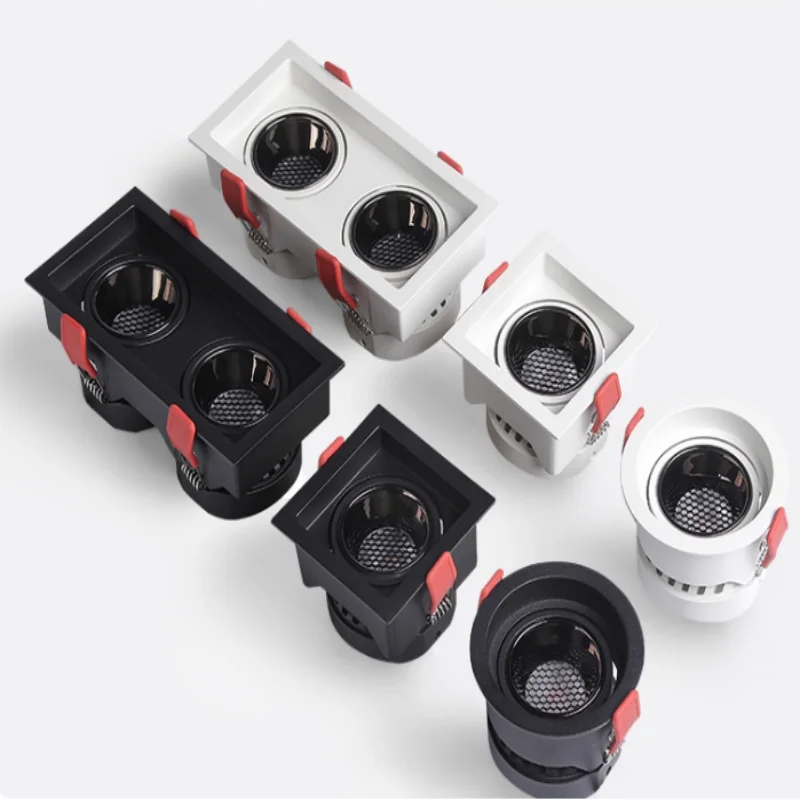 

Глубоко встроенные антибликовые встраиваемые светодиодные потолочные светильники с узкой рамкой, для домашнего и коммерческого использования.