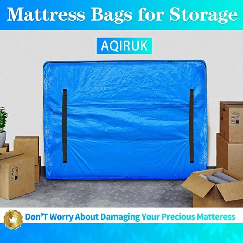 Mattress Bags for Moving and Storage Mattress Cover for Moving - Heavy Duty Mattress Storage Bag - Moving Supplies Moving Bag