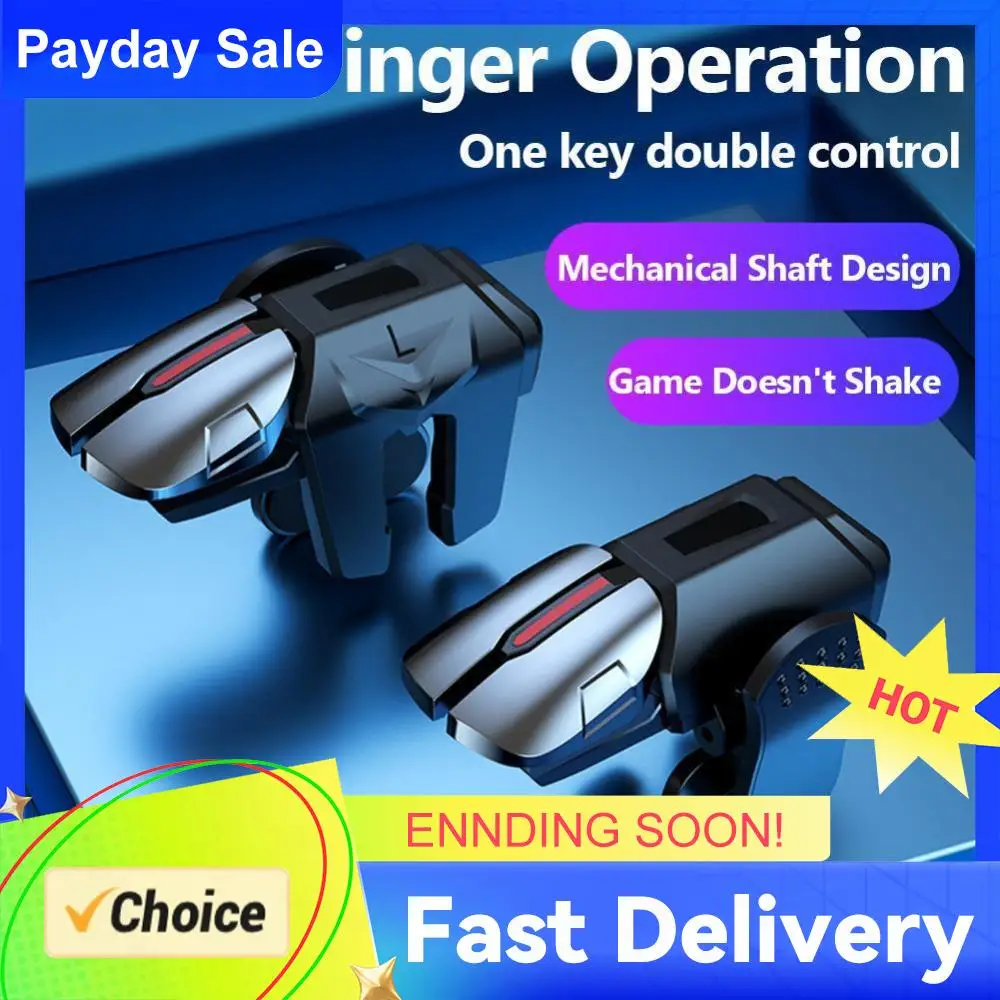 2Pcs 6 Finger Gamin…