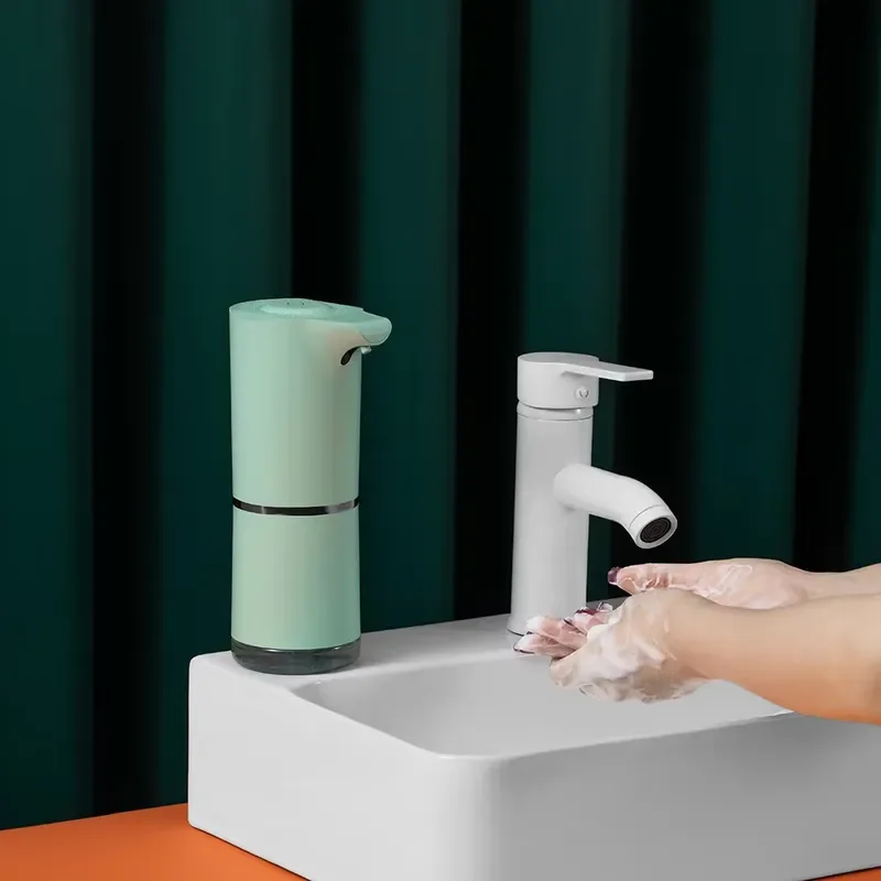 New Automatic Soap Dispenser Smart Sensor Contactless Battery Foaming Hands Free Standing
