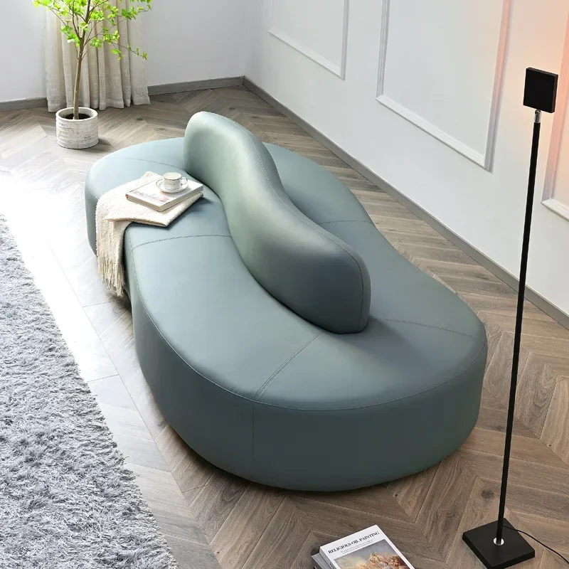 

Прием для отдыха специальная форма Двусторонняя удлиненная подставка для магазина одежды офисный приемник кожаный диван