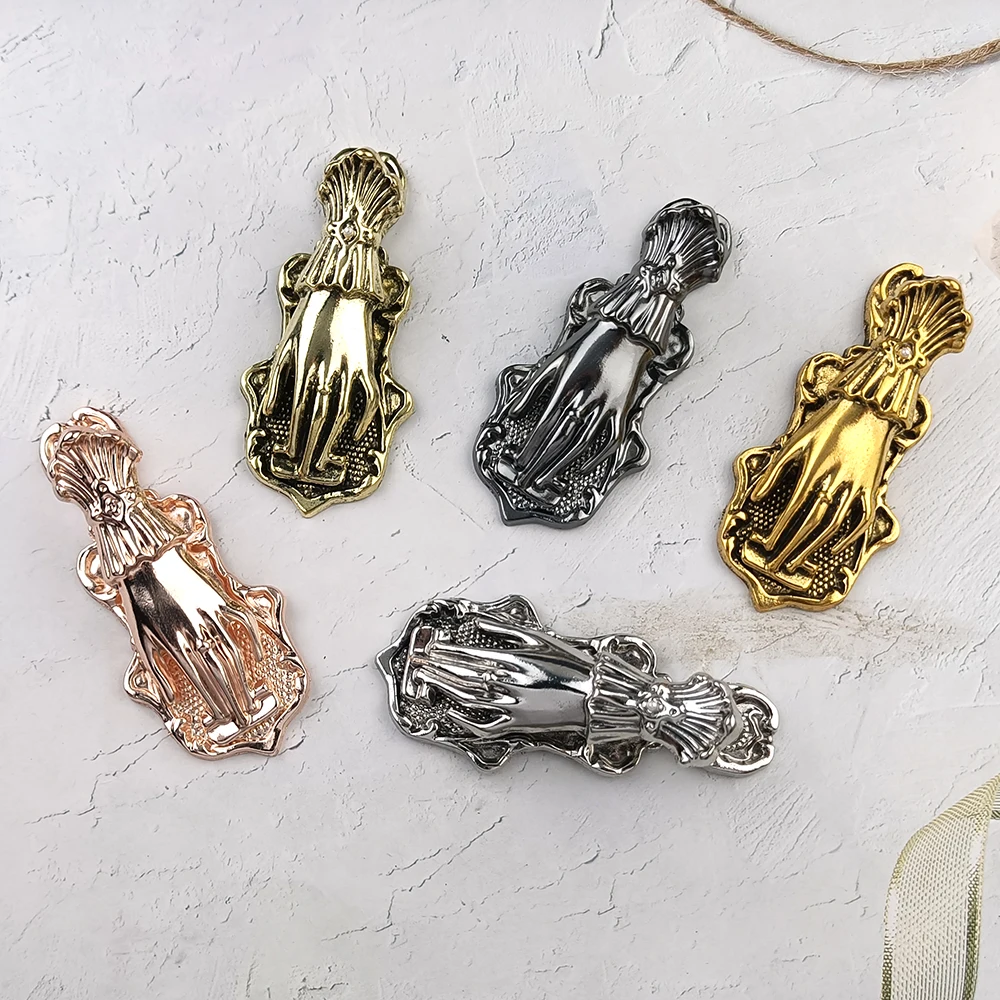 The Hands of Lady Clip Clamp Bookmark Creativity Elegance Women Hand Metal Book End Stationery Gifts For Men Women Reading Lover