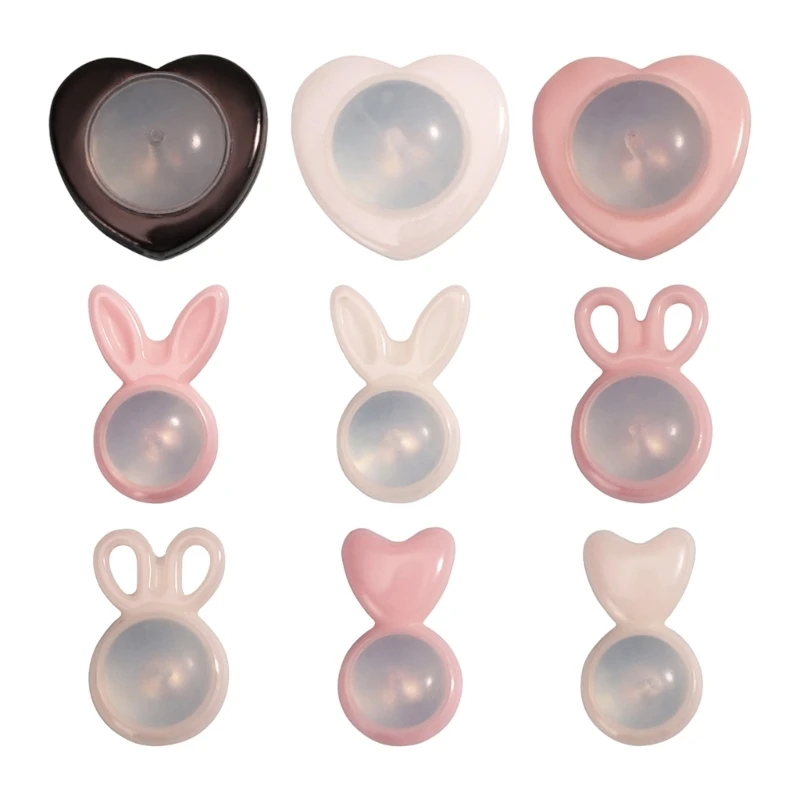 H7EB 4pcs Comfortable Wear Sturdy Ceramic Earring Support Backs for Droopy Ears Heavy Earrings Lifters Secure Hold