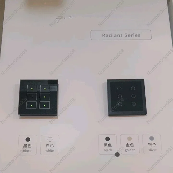 home automation KNX smart home touch switch 6 key