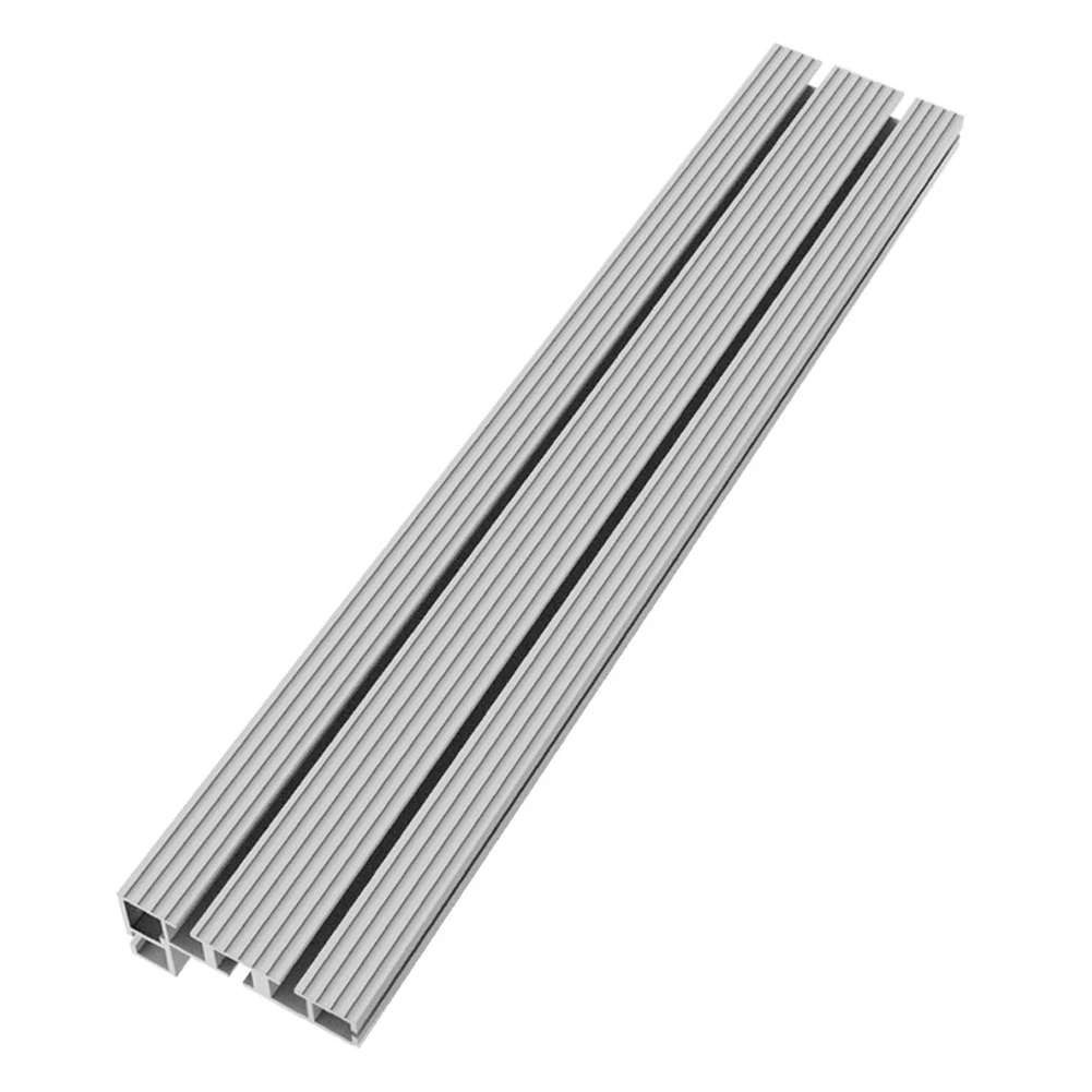 Aluminium Profile Fence 75 Type Miter Track T-track Backer 300-500mm Sliding Brackets T-Slot For Table Saw Woodworking Workbench