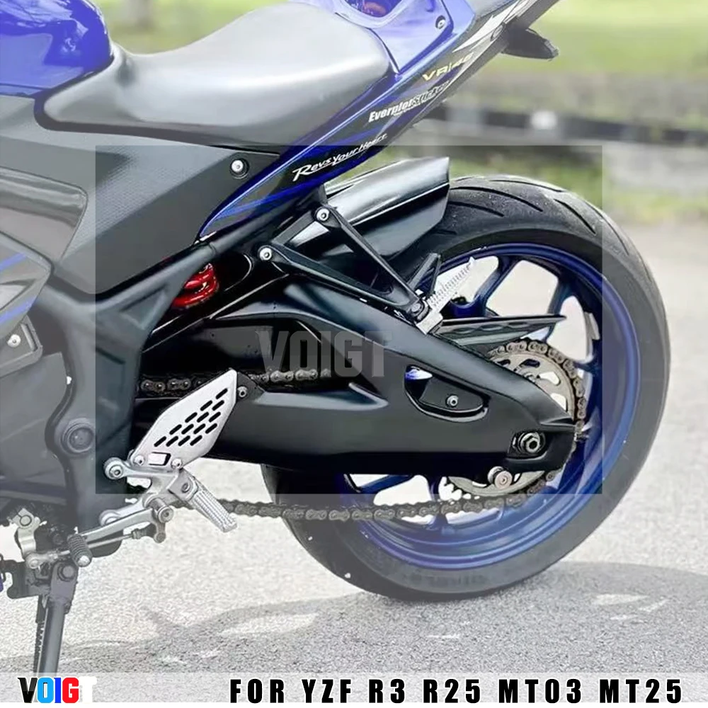 Swingarm Enhancer Cover For Yamaha YZF R3 R25 2015-2026 Rear Fender Swing Arm Cover Guard Kit Wheel Hugger Mudguard MT25 MT03