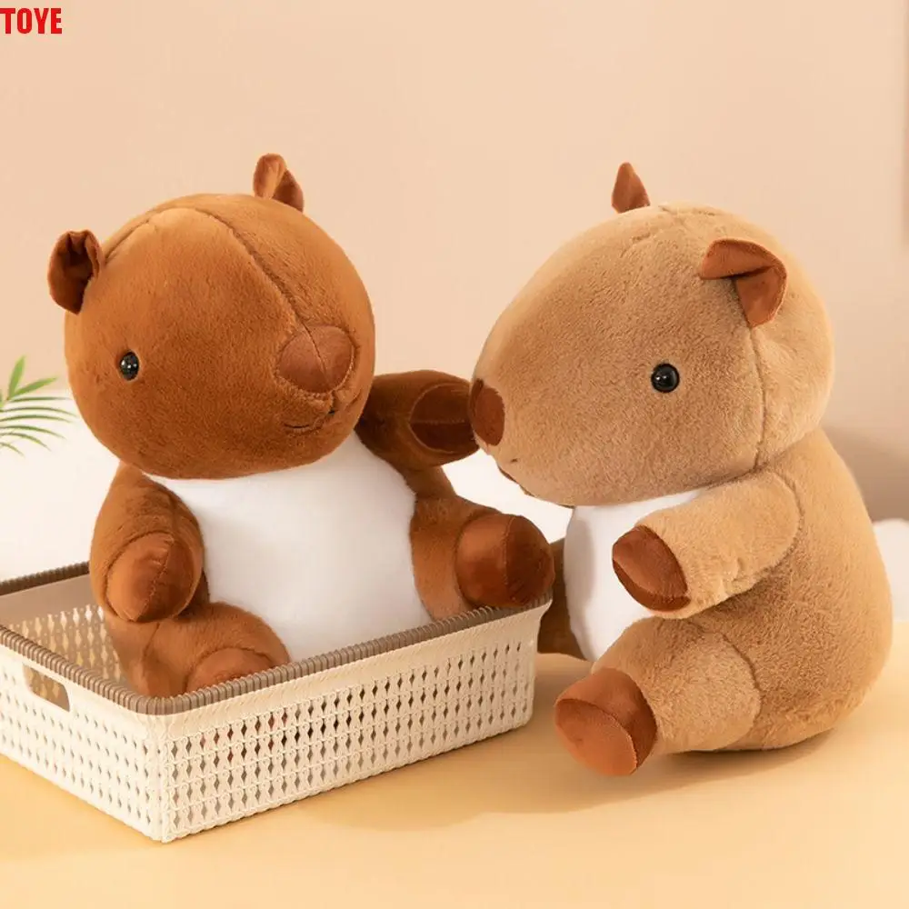 

Simulation French Fries Capybara Plush Toy Cute Doll Cloth Doll Capibara Anime Fluffty Toy Soft 38cm Capybara Plush Doll