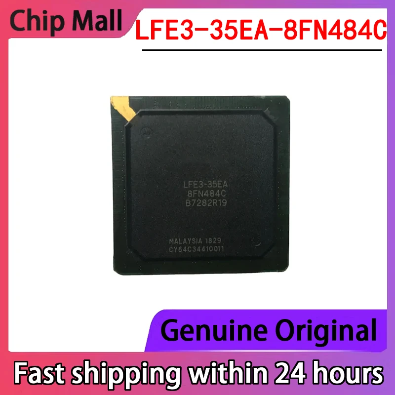 1PCS Brand New Original LFE3-35EA-8FN484C Packaged BGA484 Programmable Logic Device