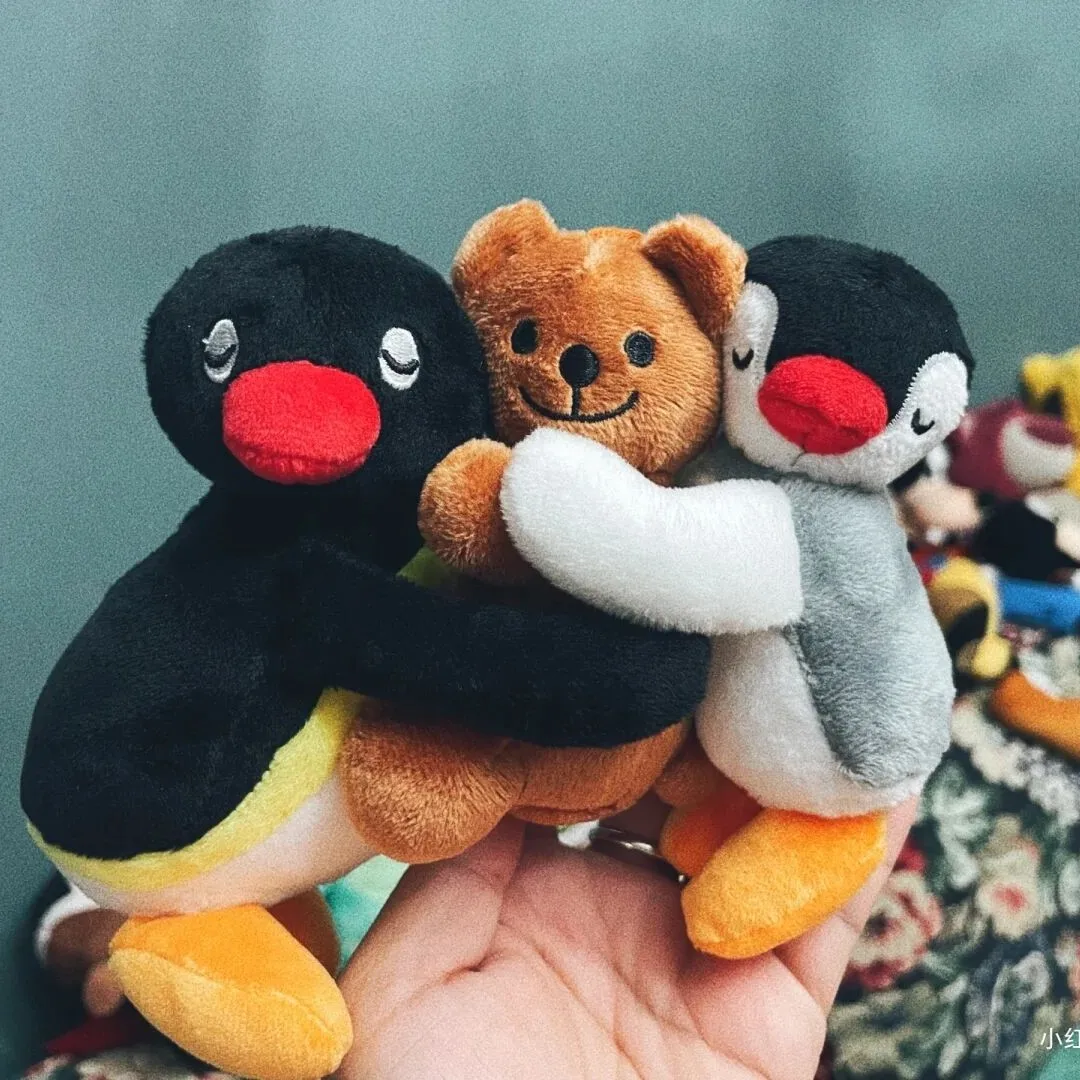 

Kawaii Pingu Pinga Pendant Position Penguin Plush Kids Girls Boys Stuffed Animals Toys Children Gifts Car Pillow Doll Toys