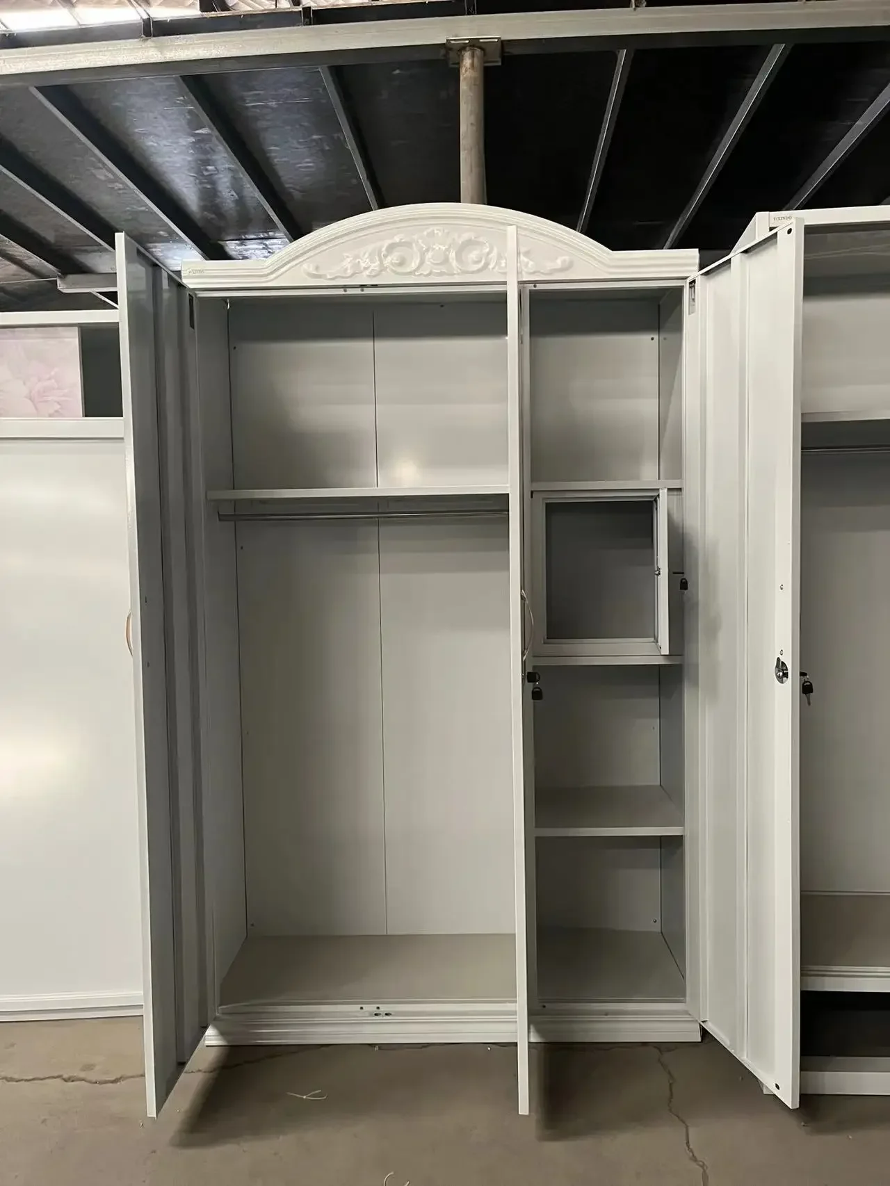 

A Cheap Price Printing Steel Wardrobe For Bedroom