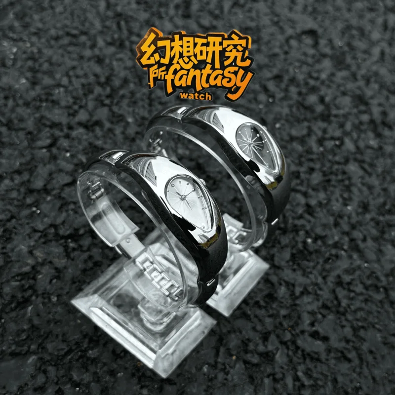 

Y2K Research Institute Millennium Ретро часы-браслет с каплями воды Нишевые изысканные трендовые мужские и женские высококачественные универсальные часы