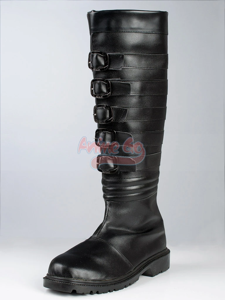 Alice Cosplay Schuhe Alice Madness Returns Damen Schwarze Stiefel