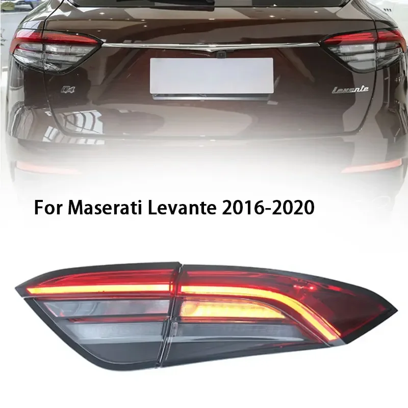 Car Lights for Maserati Levante 2016-2021 LED Auto Taillights Assembly Upgrade Newest Style Design Signal Lamp Accessories