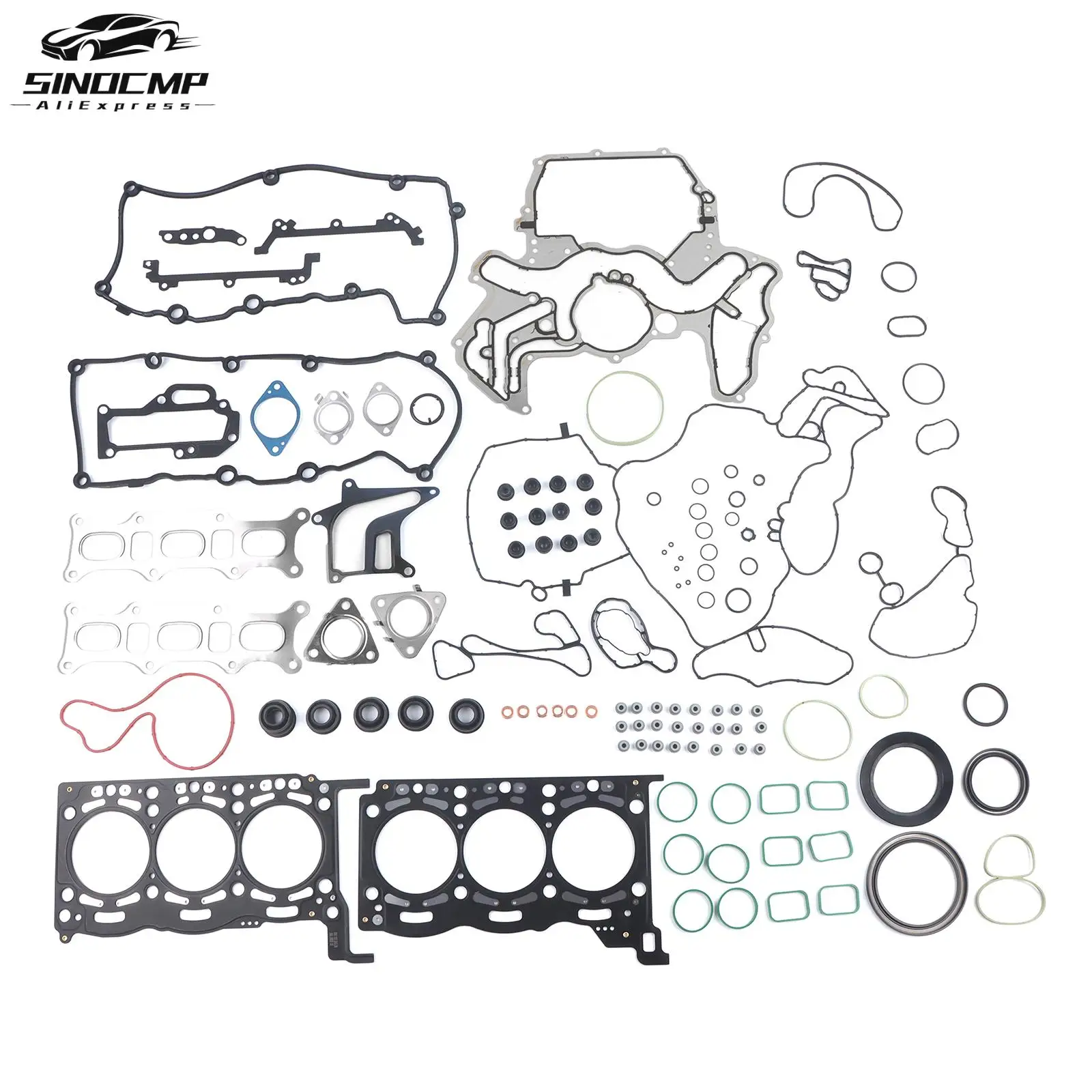 

Engine Overhaul Gasket Kit 059103383JR 059103383JN 059103483T For VW Porsche Cayenne Audi A4 5 6 7 8 Q5 7 3.0 TDI CLA CKV CDU