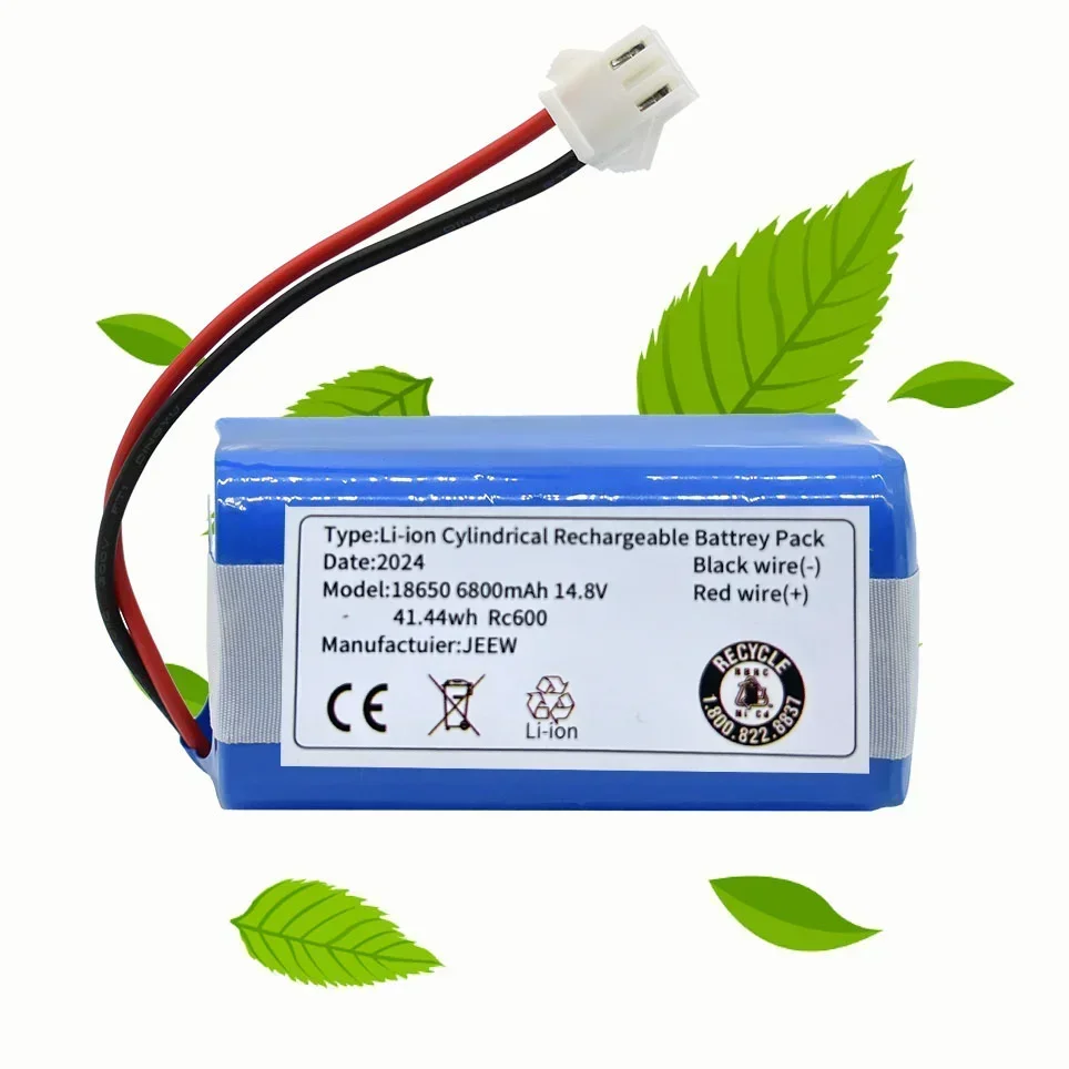 4S1P 14,4 V 6800mAh INR18650 аккумулятор/подходит для DEXP MMB-300 X500 X520 X600 Mamibot EXVAC660 EXVAC880 робот-пылесос