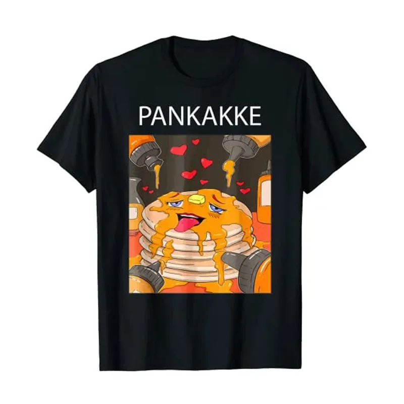 Pankakke Ecchi Etchi Hentai Lewd Great Gift T-Shirt, Awesome Graphic Tee Tops Streetwear Comics Clothes for Women Men Clothing