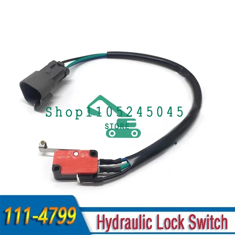 111-4799 Pressure Sensor Hydraulic Pump Lock Switch 1114799 for E320B E320C E320D E325D Excavator Parts