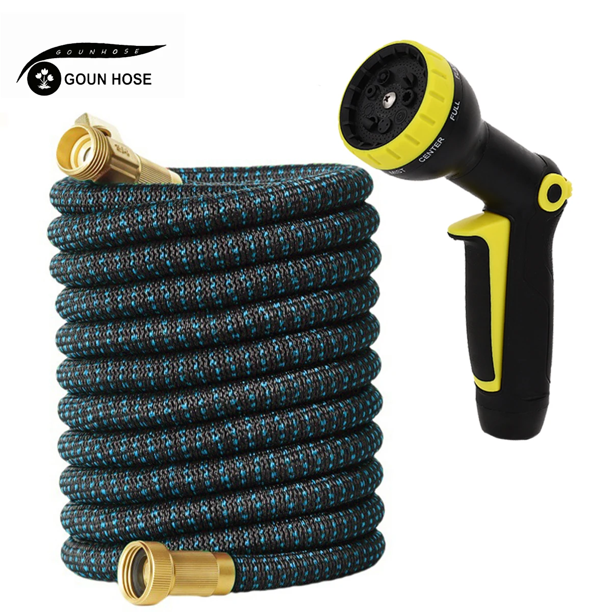 

1PC Garden Hose Retractable Hose, Extended Garden Hose 3/4 Diameter High Pressure Car Washer Tube Irrigation Magic Irrigation