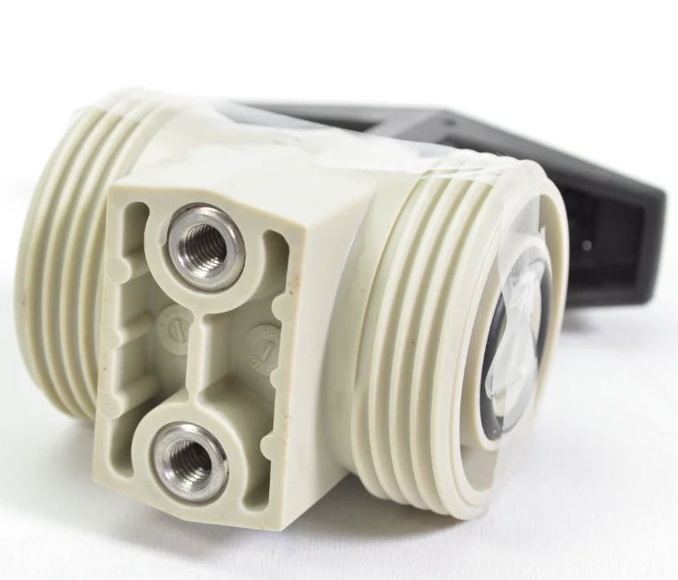 +GF+ PP-H/EPDM 546 Ball Valve | D25 Socket Weld W/Fixed Nuts | Corrosion-Resistant Industrial Valve for Chemical/Water Systems