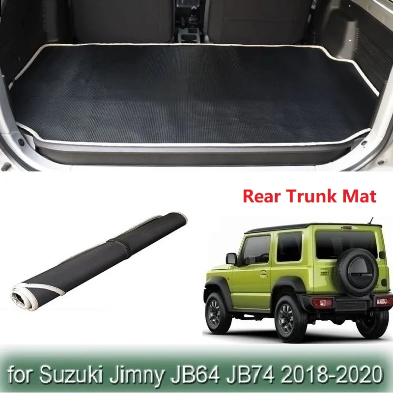 

For Jimny Sierra 2018-2022 JB64 JB64W JB74 JB74W Luggage Mat Waterproof Abrasion Resistant Stain Resistant Interior accessories