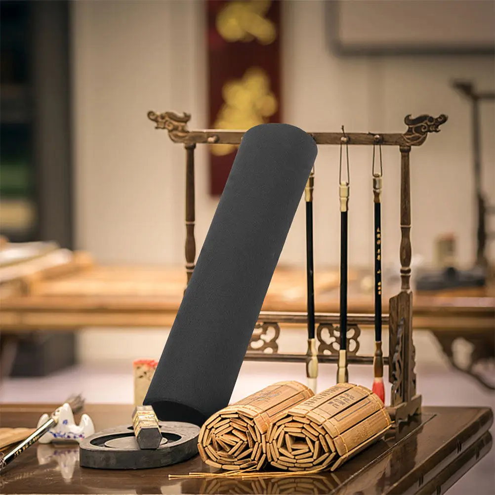 Painting Mat for Adults Felt Desk Pad Calligraphy Drawing Pad Absorbent Dry Surface Dual-Side Function Anti-Slip Texture Chinese
