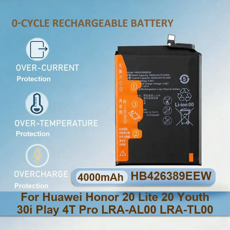 Battery For huawei Honor Magic 4 Lite 5G Mate 1 2 MT1 MT2 MT1-U06 MT2-L02 MT2-L05 6 Plus PE TL20 UL00 TL10 CL00 Ascend P8 Max