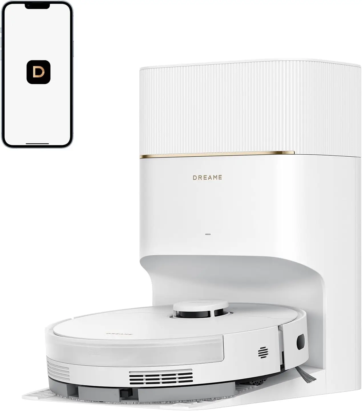 

Pro Plus Robot Vacuum, 13,000Pa Suction, Self-Emptying, LDS Navigation, Vacuum Mop for Hard Floors & Carpets