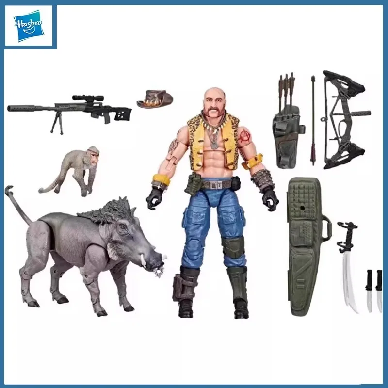 

Hasbro Genuine G.I. Joe 6 Inches 125 Dreadnok Gnawgahyde Popkbelly Yobbo Action Figure Toys for Boys Gift Collectible Model
