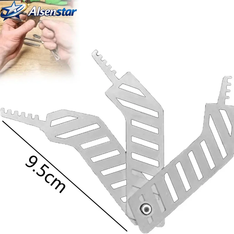 Multi functional portable tool, hidden instrument unlocking tool, comb lock hook, multiple combinations, outdoor essential