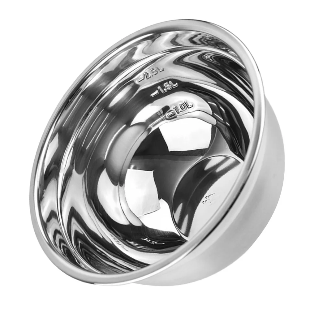 

1Pcs Stainless Steel Basin Multipurpose Kitchen Storage Basket Salad Vegetable Mixing Egg Beating Bowl