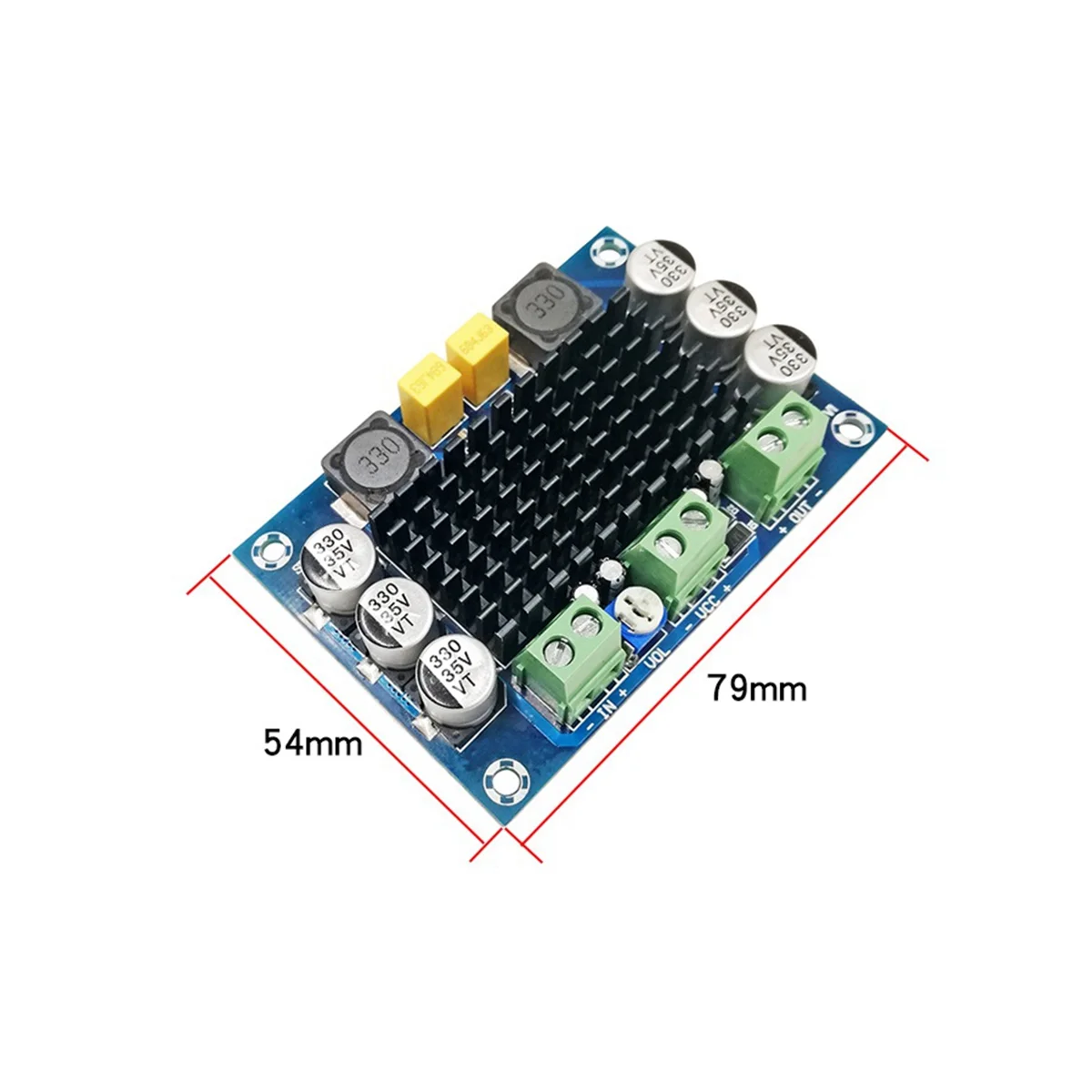 100W Tpa3116d2 Mono Versterker Board Klasse Dc 12V-26V Digitale Audio Eindversterker Geluidskaart Amp