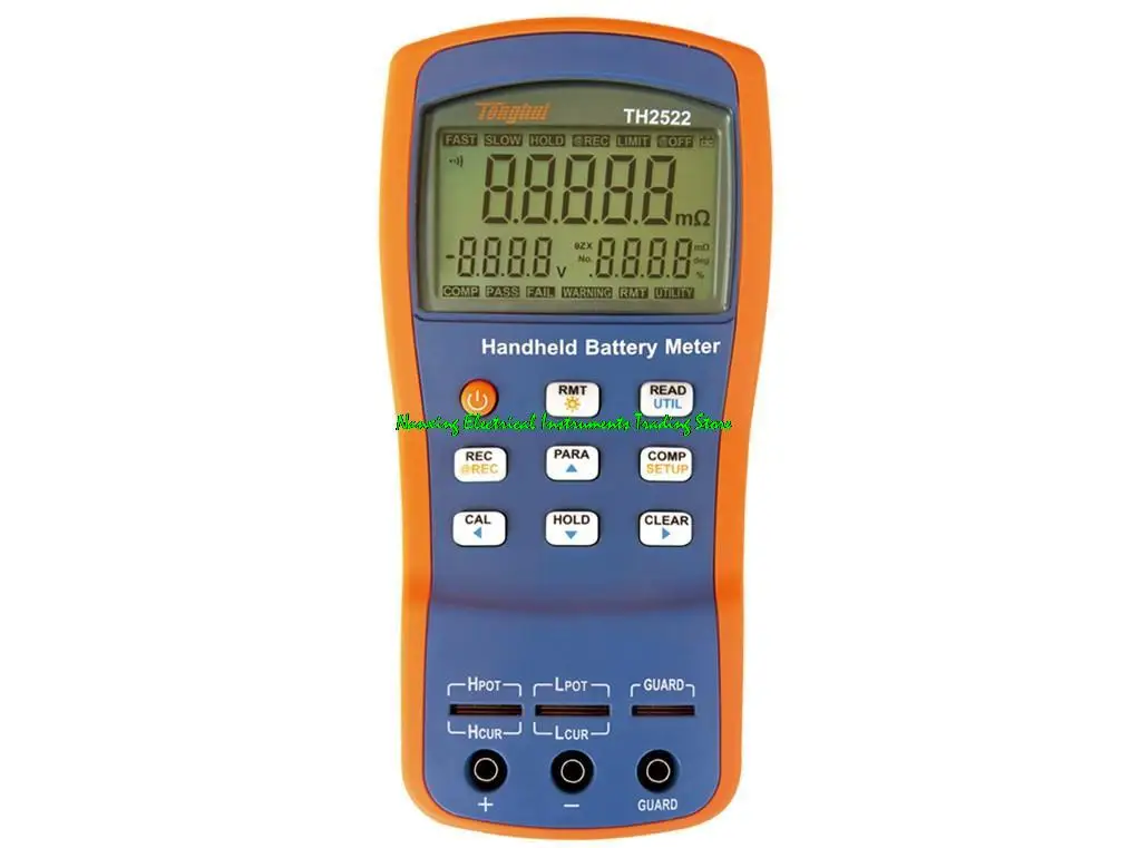 Fast arrival TONGHUI High accuracy TH2522 Handheld Battery Tester  accuracy: 0.5%, resistance: 10mΩ-50Ω,voltage 1mV-50V Mini USB