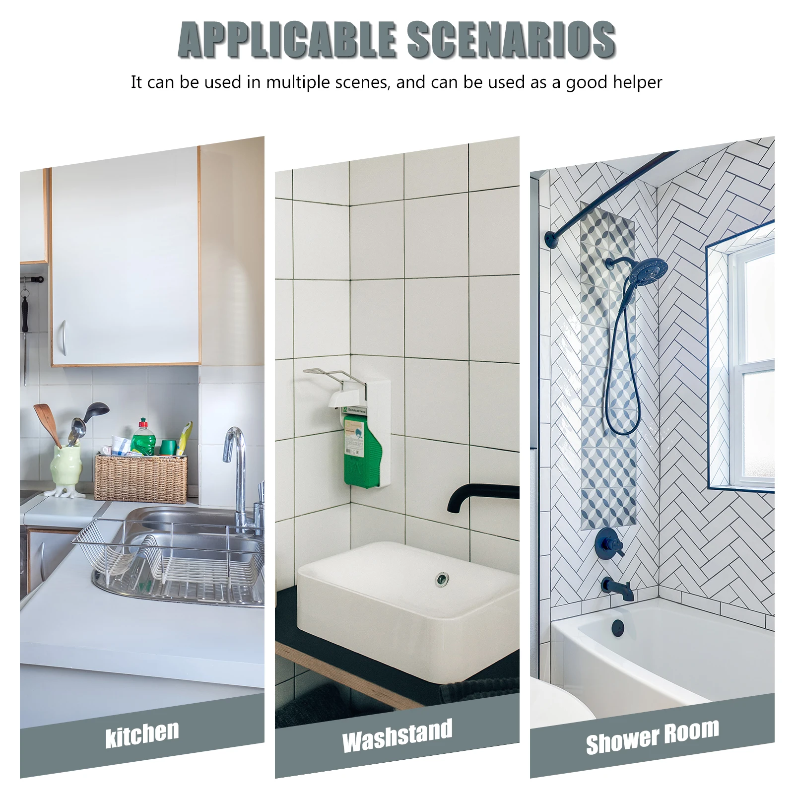 

Drain Bag Storage ganizer Rack for Kitchen Bathroom Supplies Sponge Holder Duster Cloth Plastic Tool Draining Bracket