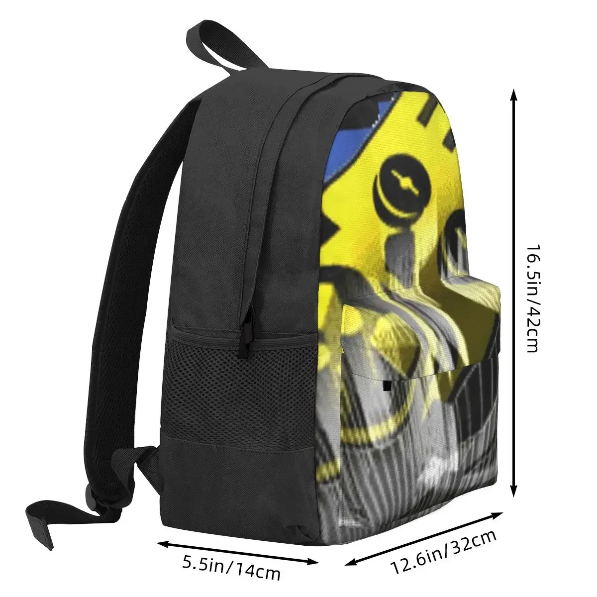 Scorpia - Central Del Sonido Backpack Student BookBag Children School Bag Laptop Shoulder Bags for Men Women