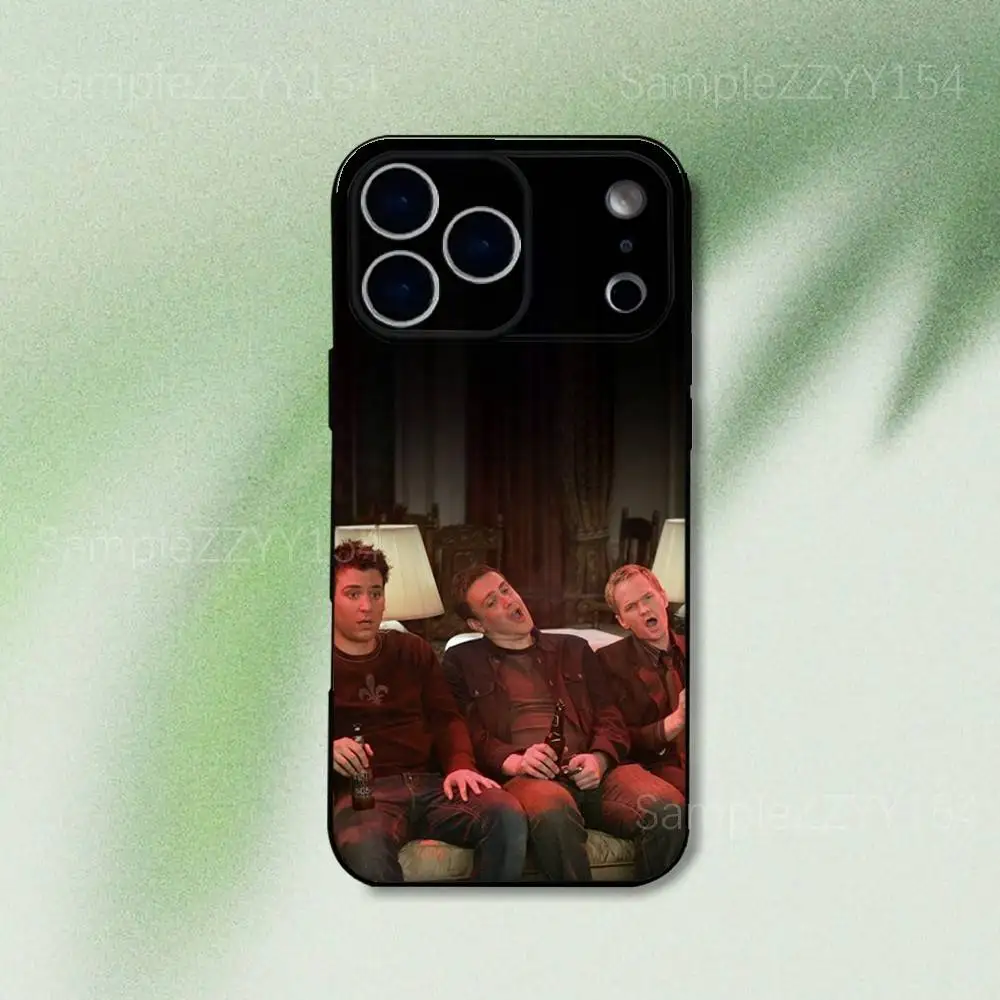 HIMYM How I Met Your Mother Phone Case For iPhone 17,16,15,14,13,12,Pro,Max,Plus,E,SE4,Air,Mini Black Soft Funda