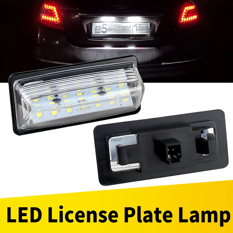 

LED License Number Plate Light Lamp For Nissan Altima 2013-18 Maxima Murano Pathfinder Rogue Quest Sentra Versa Note JX35 QX60