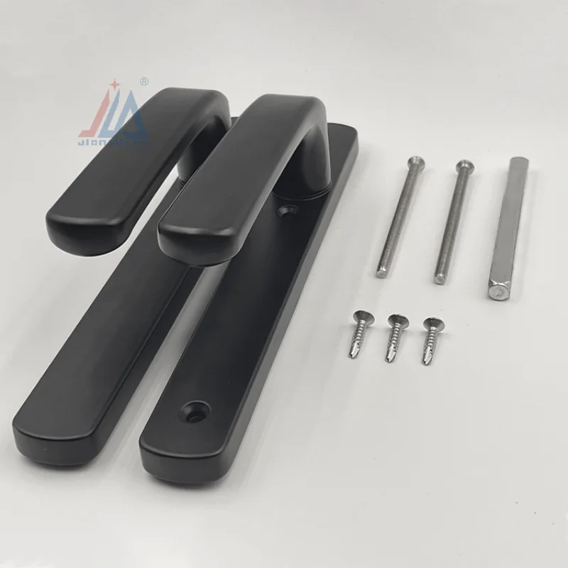 Universal Minimalist Oversized Handle Door Lock Modern Design Easy Install Multi-Door Compatible 85/92