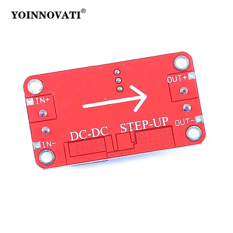 XL6019 5A DC-DC Boost Converter Module - 3.3V-35V Input to 5V/6V/9V/12V/24V Adjustable Step-Up Power Supply