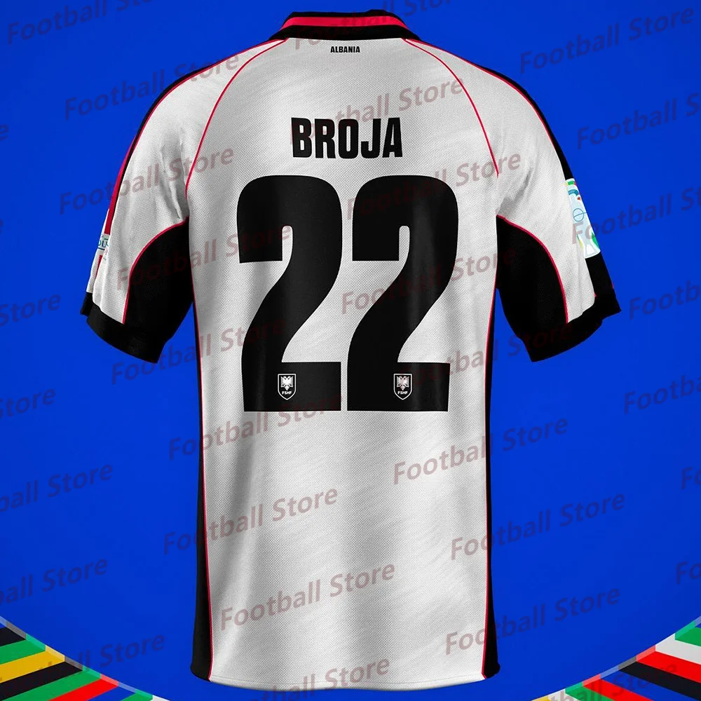 

T Shirt For Men Football Jersey Albania O-Neck Quick Drying BROJA 22 Special Edition Jersey 25-26 Adult/KID Jersey Kit