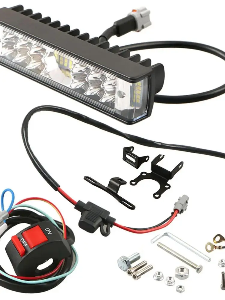 AliExpress NONE 60W LED Headlight Kit with Mount Bracket for Sur-Ron Light Bee X/S Segway X160 X260 Electric Dirt Bike For Surron Ebike