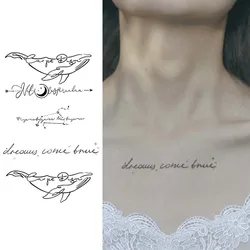 Whale, lasting 1-2 weeks waterproof, temporary tattoo stickers, realistic semi-permanent fake tattoos for the back