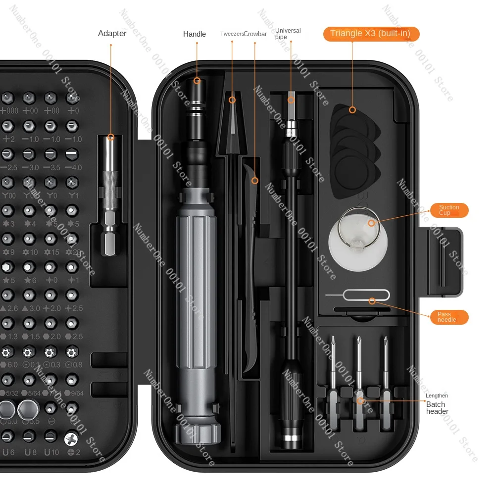 150 in 1 Tool Box Screwdriver Set Boutique Precision Repair Manual Screwdriver Combination