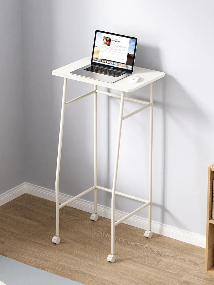 

Desk standing workbench standing desk small tall table computer table study table simple