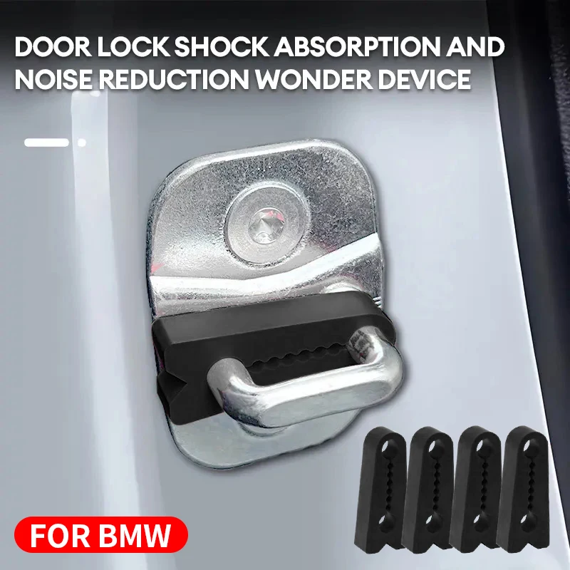 Suitable for BMW full series universal car interior modification door shock-absorbing pads door lock shock-absorbing cushions