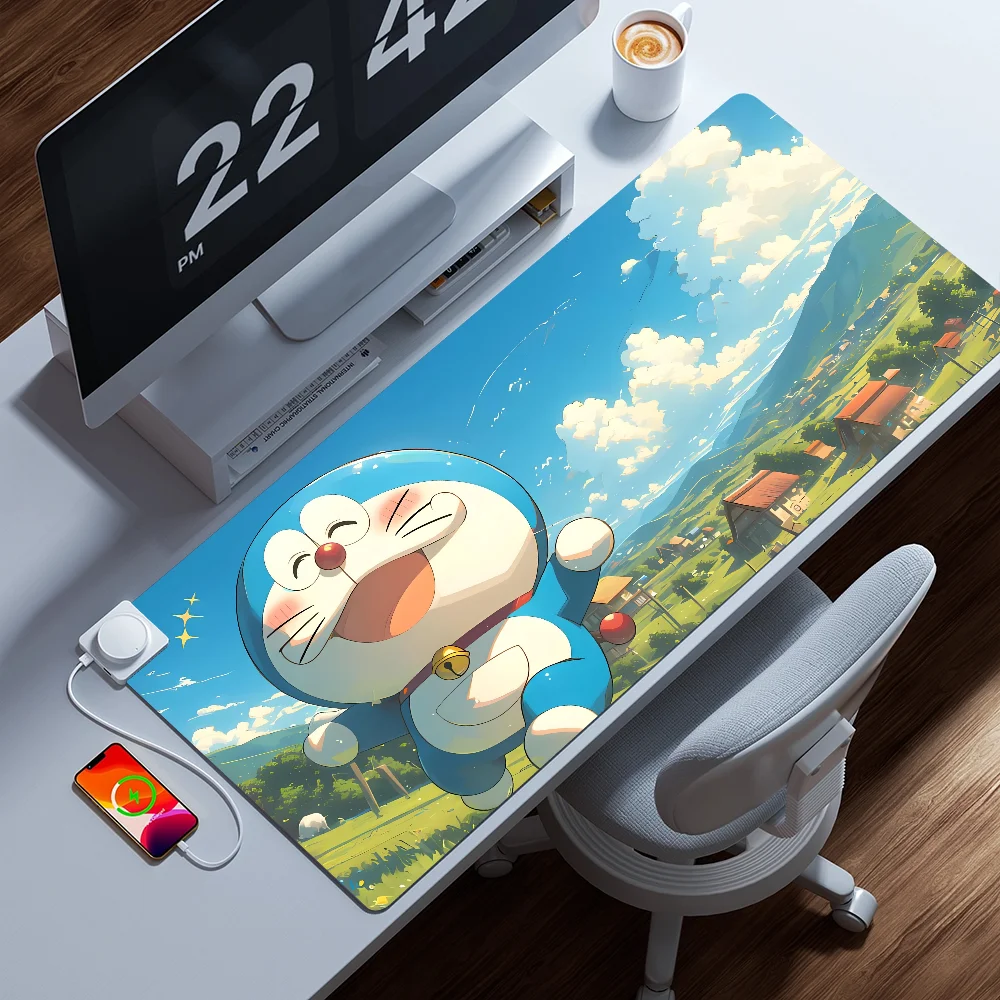 

D-doraemon Mousepad Large Computer Gaming Accessories Desk Mats Anti-slip Laptop Soft Mouse Pad