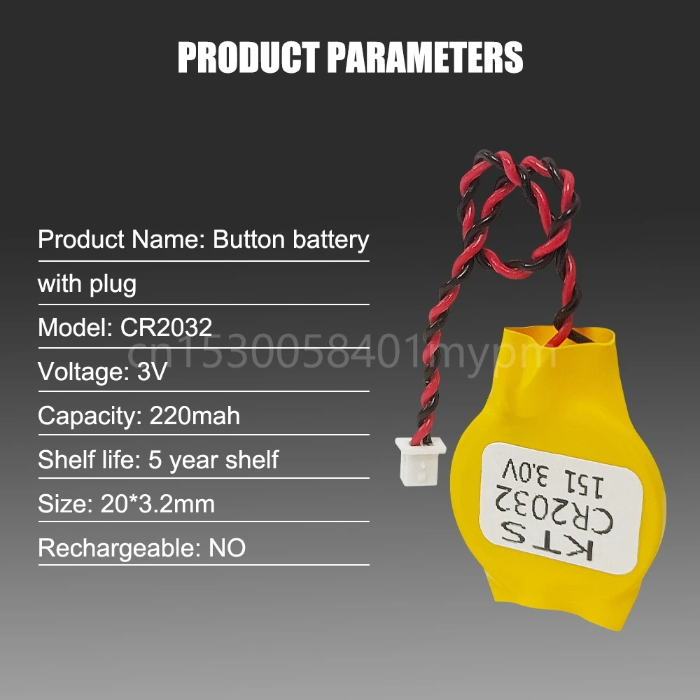 1 قطعة dewox CR2032 3 فولت اللوحة CMOS قطاع خط بطارية ليثيوم ل IBM دفتر اللوحة الأم بطارية الدم الجلوكوز متر